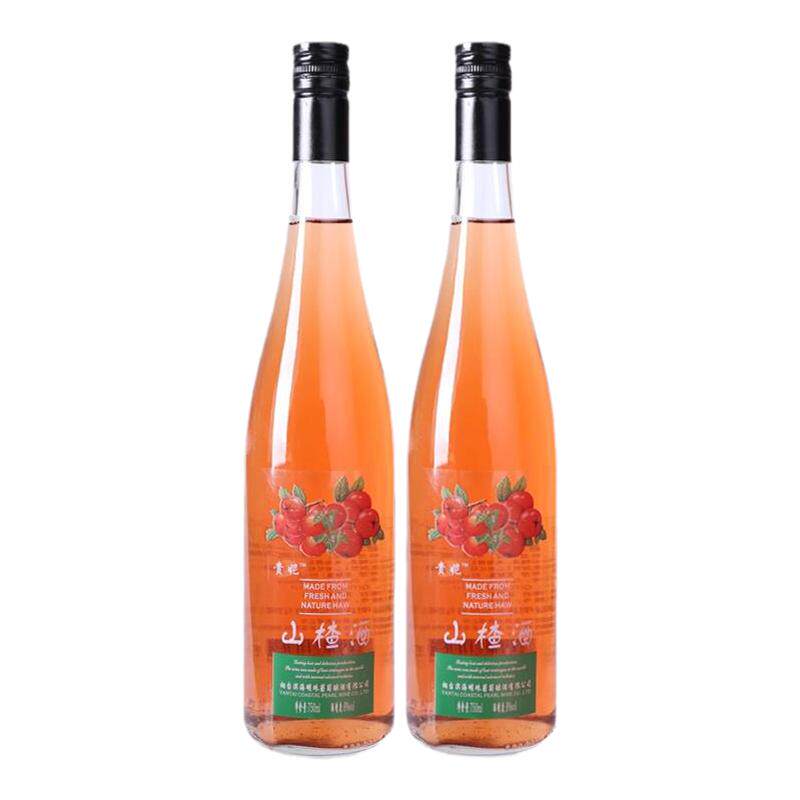 二瓶 贵妮山楂酒 微醺之美山楂果酒 可配礼袋