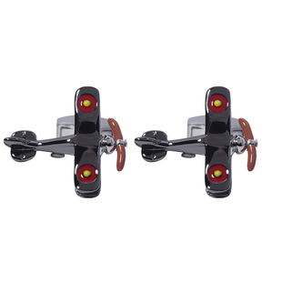 WILLIAM MILTON一飞冲天双翼飞机袖扣男士轻奢袖口钉高端定制礼盒