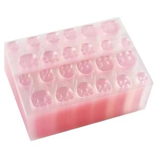 粉胶果冻胶美甲贴纸超粘指甲贴片穿戴甲片贴胶水持久可拆卸可孕妇