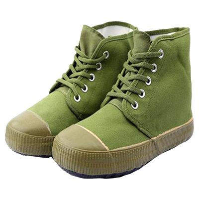 高帮防滑帆布耐磨结实农田解放鞋