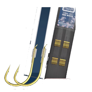 手工精绑进口金海夕成品子线双钩鱼钩套装正品绑好鲫鱼专用有刺