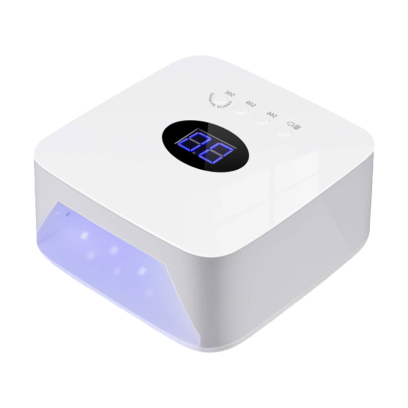 充電款美甲燈光療機(jī)不黑手蓄電光療燈指甲烤燈擺攤專用美甲烘干器