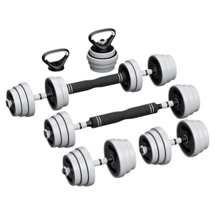 哑铃男士健身家用锻炼器材男杠铃壶铃可调节重量运动套装男生宿舍