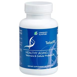 【助力年轻】美国进口Telos95延长端粒保护染色体端粒酶细胞年轻