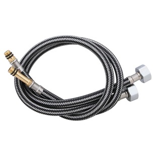 不锈钢编织管洗脸盆菜盆水龙头冷热进水水管软管加长尖头软连接