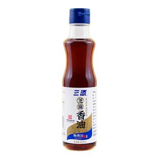 三添压榨芝麻油上海麻油纯芝麻香油纯正0添加家用凉拌火锅油碟