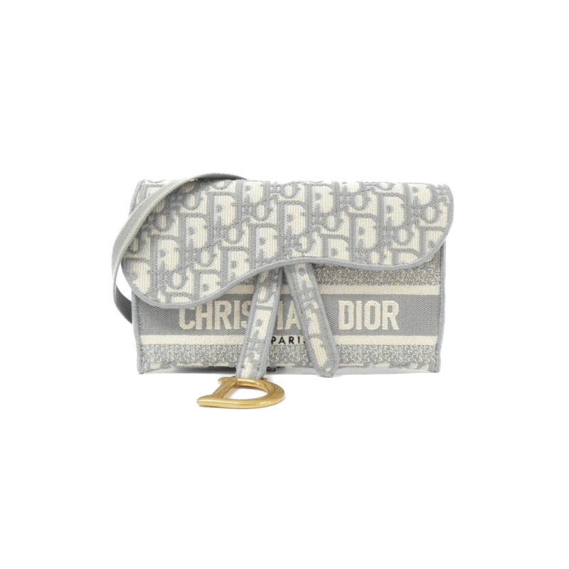 中古DIOR迪奥女包A级95新DIOR OBLIQUE Saddle斜挎包时尚BRANDOFF