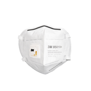 3m9501+防尘口罩kn95工业粉尘pm2.5防雾霾立体带呼吸阀口鼻罩正品
