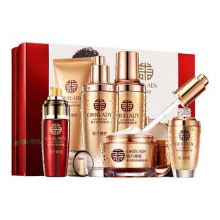 东方婵妆紧致抗皱滋养护肤品套装正品淡纹抗初老水乳面霜眼霜