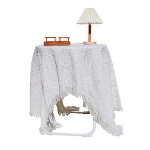 ins小红书博主推荐蛋糕拍摄道具装饰背景布白色流苏服装店花店网红拍照区布置氛围背景墙美甲饰品摆拍摄影