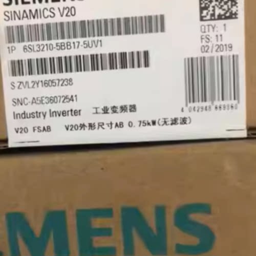 议价西门子V20滤波器6SL3210-5BE13-7CV0/6SL32105BE137CV0