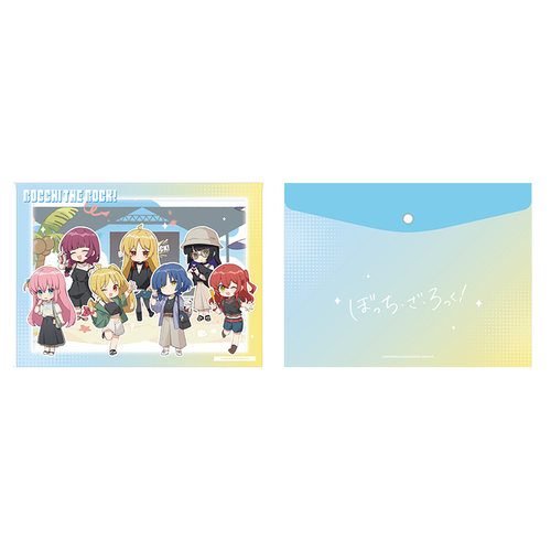 【现货 ANIPLEX】孤独摇滚！夏日音乐节系列 Q版B5文件袋 周边
