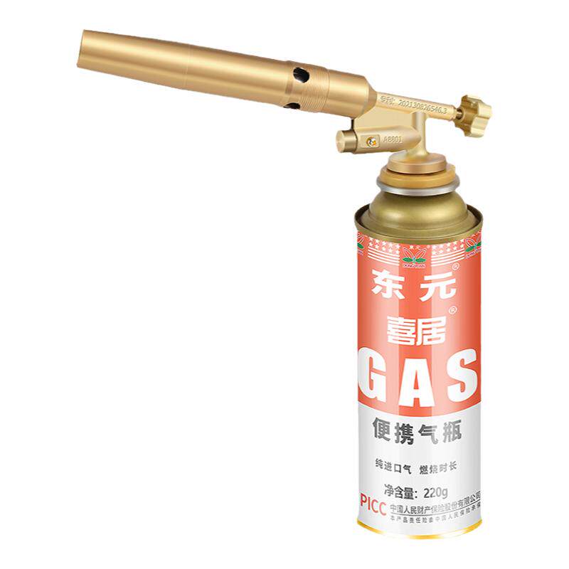 纯铜卡式融金枪无氧融金融银喷火枪饰品加工高温气枪黄金验证喷枪