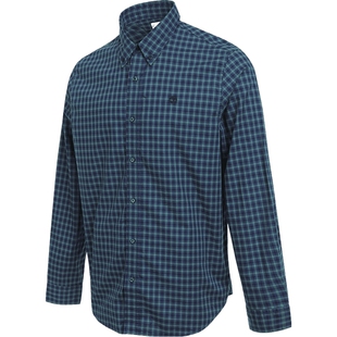 Timberland添柏岚男子Gingham运动休闲长袖衬衫A6N23-G66