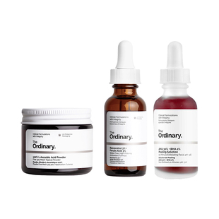 套组TheOrdinary白藜芦醇VC粉30%果酸精华焕肤抗氧化亮白改善暗沉