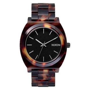 代购正品尼克松nixon 玳瑁色金色男款女款手表a327646石英表复古