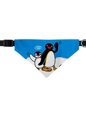 企鹅pingu联名NASA宠物口水巾