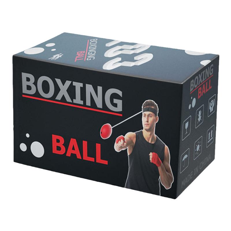 礼盒装头戴儿童拳击反应球敏捷训练球专注力速度解压球成人益智搏