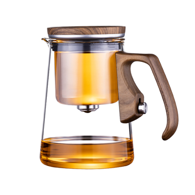 磁吸飘逸杯玻璃内胆泡茶壶茶具