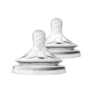 【自营】新安怡进口奶嘴新生婴儿宝宝防胀气宽口径奶瓶奶嘴2只装