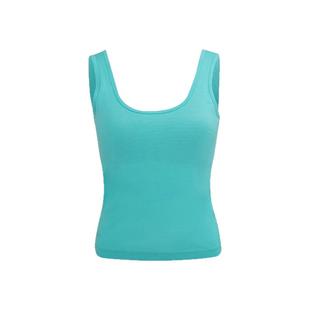 NULLFIT美利奴羊毛背心女吊带固定胸垫U领美背保暖内衣打底衫秋冬