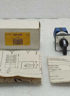 Kraus & Naimer CG4 A290 10A 1 Pole Rotary Cam Switch 2 Posit