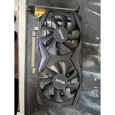 可维修议价  索泰ZOTACGTX1050Ti4GD5双6pin供电DPDVI接口齐全功
