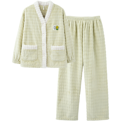 思莉太太情侣珊瑚绒睡衣