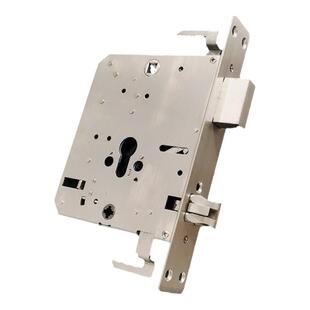 防盗王力门锁体全钢防卡死全自动智能锁专用双快双活静音锁体6568