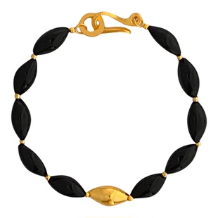 HORIZON系列Skipping手链青金石玛瑙红石925银原创日常百搭轻奢