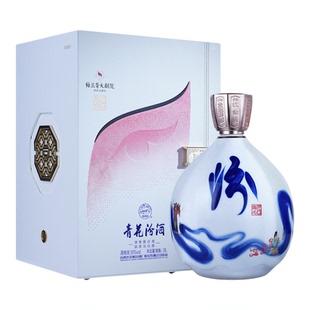 【梅兰芳大剧院联名】山西杏花村汾酒55度青花40  3L*1瓶白酒收藏