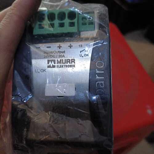溢价-MURR穆尔开关电源85458 21.6-28VDC 成色如