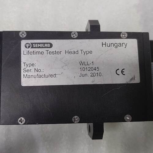 【询价】Lifetime Tester Head Type WLL-适用