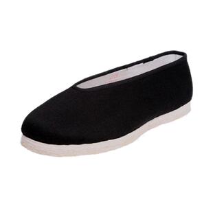 老北京布鞋男秋 礼服呢圆口透气DIY定做手工千层底功夫鞋太极鞋