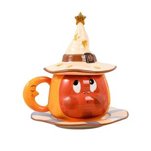 星星人杯子联名陶瓷马克杯情侣水杯女生新年礼物咖啡杯生日伴手礼