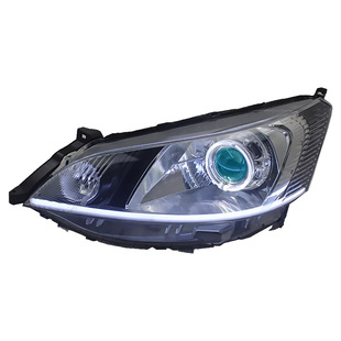 适用10-18款日产NV200大灯总成改装led双光透镜天使眼日行灯定制