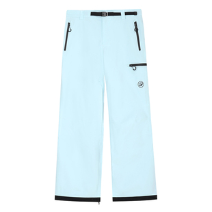 熊猫户外防水防风单双板男女款冬季加厚专业滑雪裤保暖服棉裤子