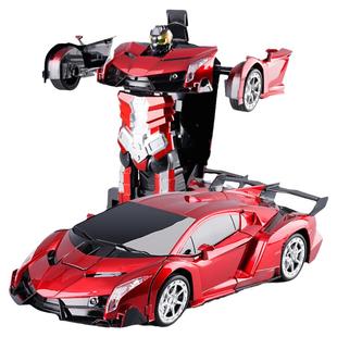 手势感应变形遥控汽车大号充电赛车金刚机器人儿童玩具男孩遥控车