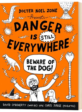 华研原版 胆小鬼日记2 英文原版 Danger is STILL Everywhere Beware of the Dog 危险无处不在 小心狗 英文版 进口英语书籍