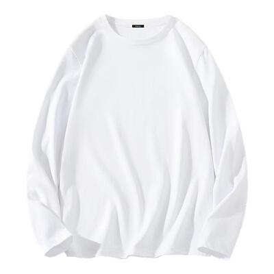 名创优品舒适纯棉长袖T恤