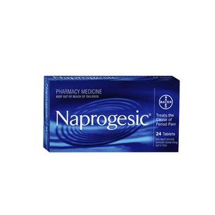 澳洲拜耳bayer痛经小蓝片Naprogesic经期止痛萘普生止痛片24粒/盒