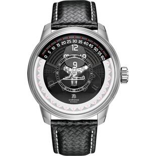 上海手表男款The Bund系列F1上赛道联名魔数限量款夜光防水机械表