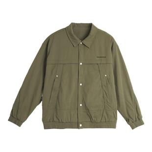 PANMAX大码潮牌男装秋季日系翻领夹克户外机能风棒球领加大外套男