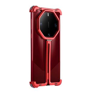 EARY骨架适用华为mate60rs非凡大师手机壳金属无边框高级保时捷保护套超薄后壳2025新款半包高端带支架透明男