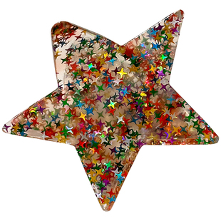 五角星马尾大抓夹女后脑勺盘发鲨鱼夹高级感发卡发抓2026年新款