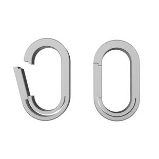 钛合金钥匙扣连接环迷你钥匙圈挂钥匙快拆快挂防丢汽车钥匙环EDC