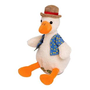 复读沙雕怼人鸭学舌玩具学说话的鸭子搞怪玩偶女生情人节生日礼物