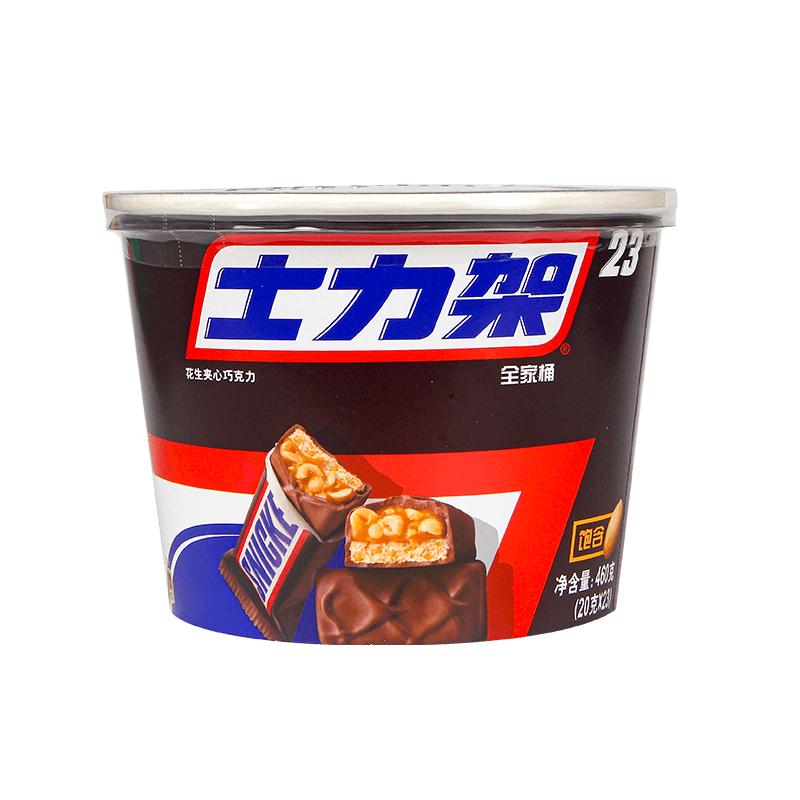 士力架牛奶花生夹心全家400g*3