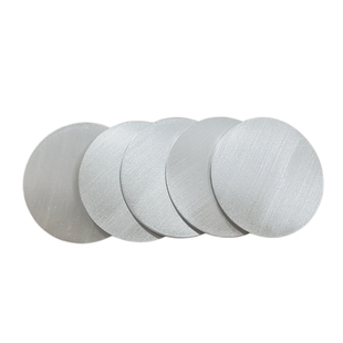 304不锈钢圆板圆片圆盘激光切割薄板圆圈定做带孔不锈钢板加工