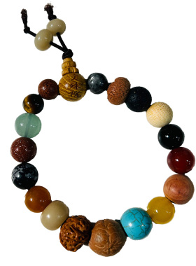 成都文殊院菩提十八籽佛珠手串